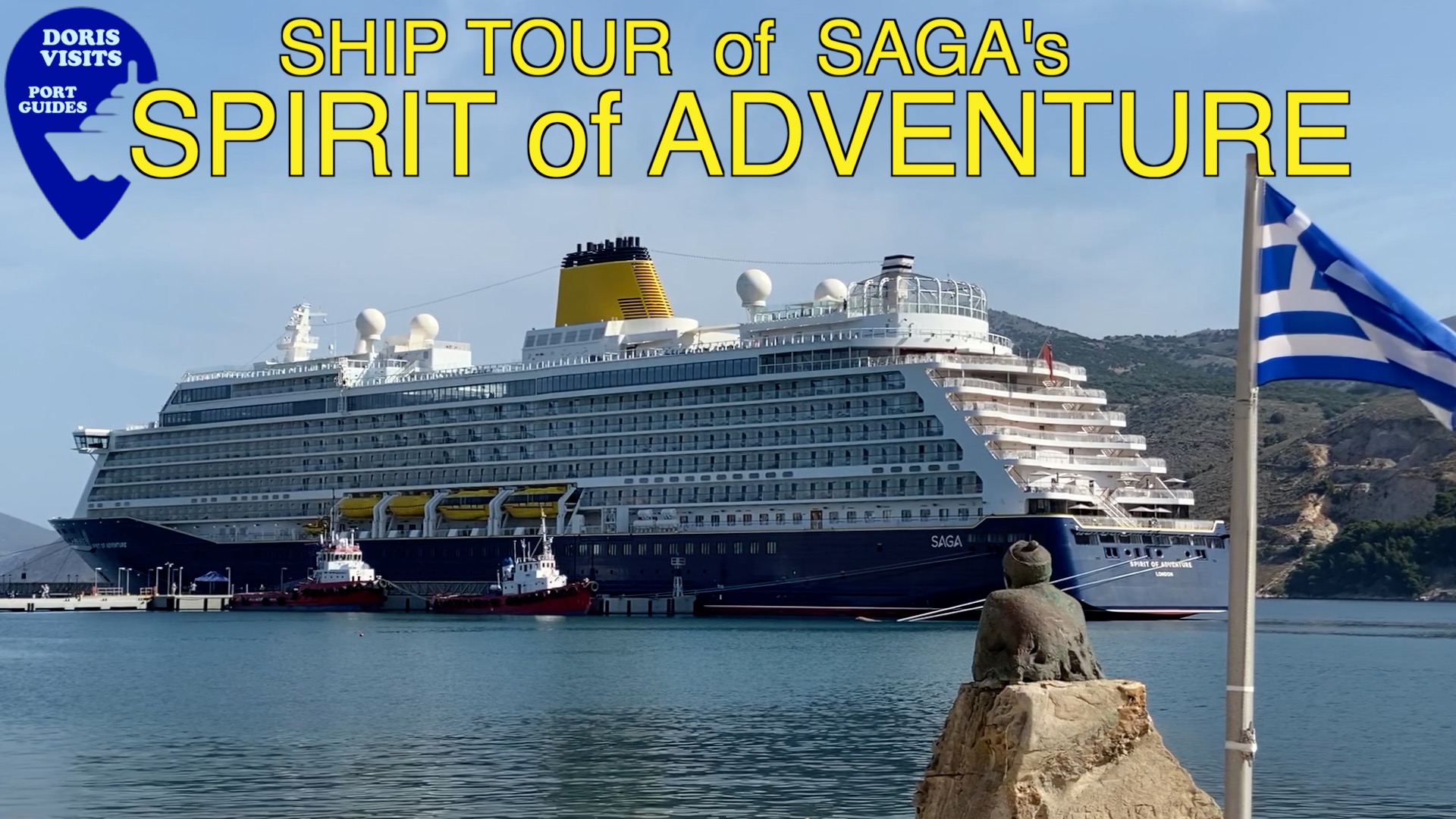 SAGA Spirit of Adventure - ship tour - uCruise with Doris Visits